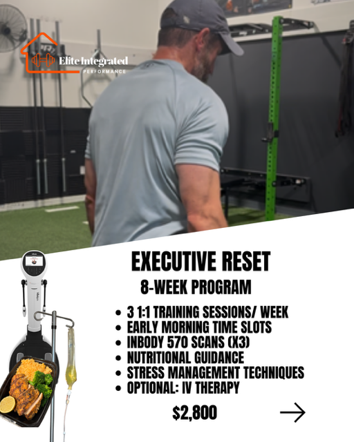 executive reset training program, discounted