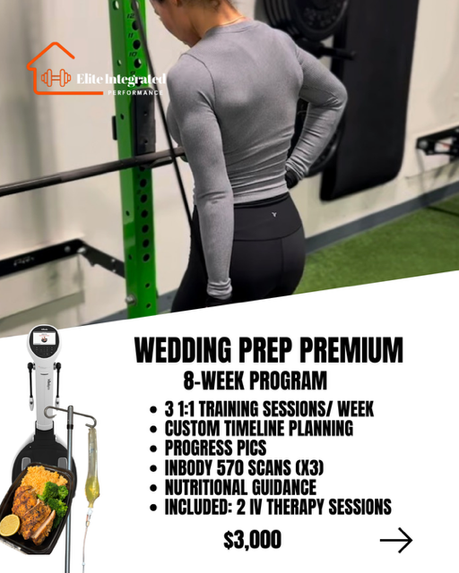 wedding prep training program, discounted