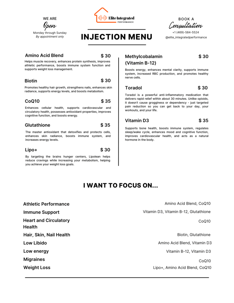IM Injection menu