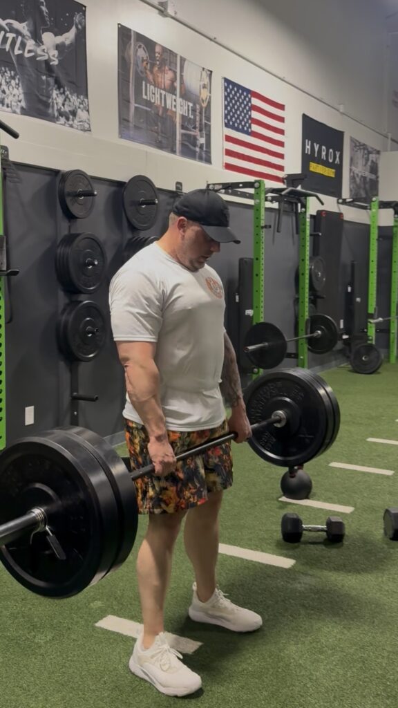 Men strength training, lean, prosper texas, personal training