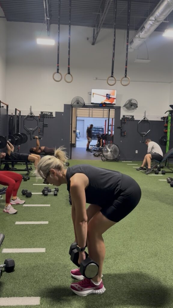 Group training, lifting weights, strength training, lean, prosper texas, personal training