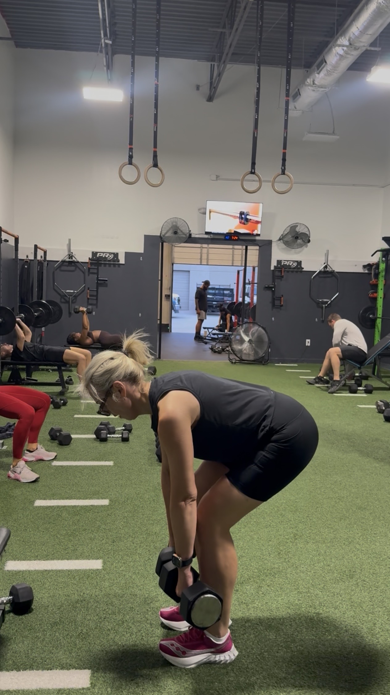 Group training, lifting weights, strength training, lean, prosper texas, personal training