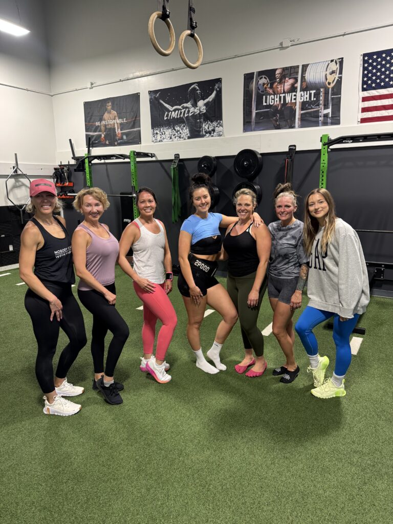 moms working out in prosper small group fitness